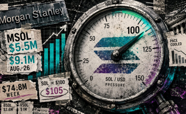 Solana is up 43% and ETF money is suddenly pouring in