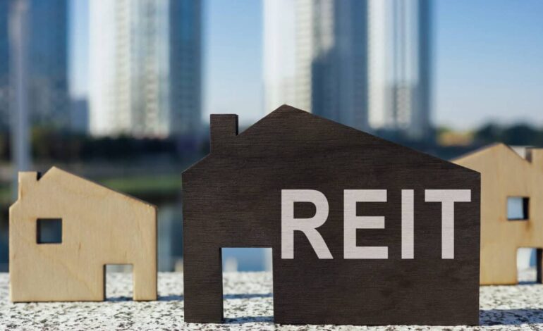 House models and one with REIT real estate investment trust.